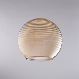 [BL284-VT-AM] Diffusore in vetro soffiato ambra H.18 x Ø20