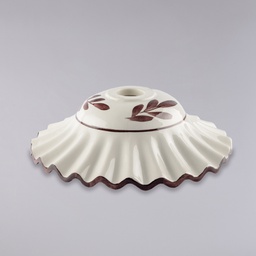 [BL288-VT-DM30] Diffusore ceramica 30x30 cm palme H.9 cm