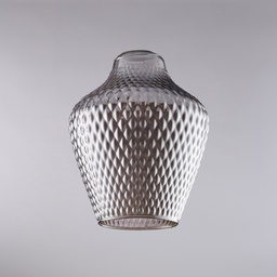 [BL296-VT-SP] Diffusore in vetro soffiato grigio H.27 x Ø21