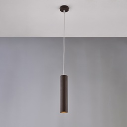 [BL297-S1-RG] Sospensione nera effetto ruggine H.30 - Ø8