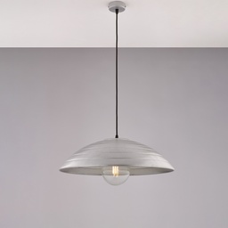 [BL308-1-ARG] Sospensione 50x50 in ferro laccato nero