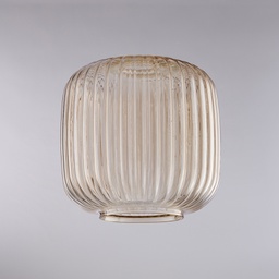 [BL314-VT-AM] Diffusore in vetro soffiato ambra H.20 x Ø20