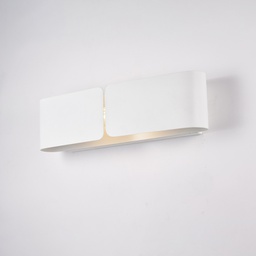 [BL316-AP2-BCO] Applique diffusore laser 2 luci 12x45x10