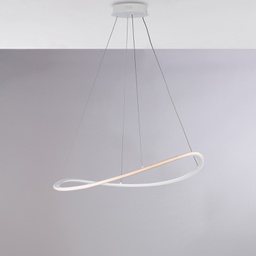 [BL325-SBC-CCT] Sospensione in metallo e alluminio 70x130 cm