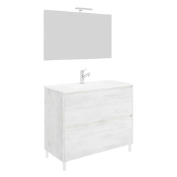 [DFL2061190] Mobile bagno rovere bianco 60x47xh85 cm