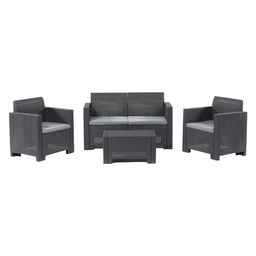 [DFL6129560] Set da giardino polipropilene marrone