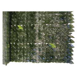 [DFL6129228] Siepe artificiale foglie di lauro 1,5 x 20 m