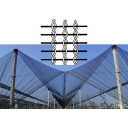 [DFL6065952] Rete antigrandine 4x100 mt nera