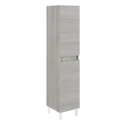 [DFL2061258] Colonna per bagno 34x36x150 cm rovere bianco