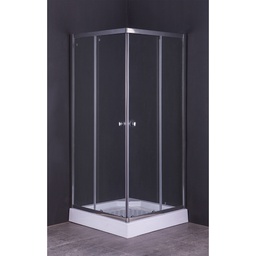 [DFL2070104] Box doccia cristallo 80 x 80 cm H 185