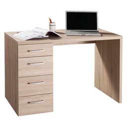 [DFL7950150] Scrivania bianca 60 x 110 x h.74 cm con cassetti