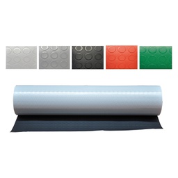 [DFL3128402] Tappeto a bolle 1 x 25 mt nero sp. 1 mm
