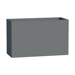 [DFL6133100] Vaso rettangolare 80x35xh50 ghiaccio