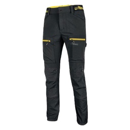 [DFL1063278] Pantalone da lavoro estivo black carbon