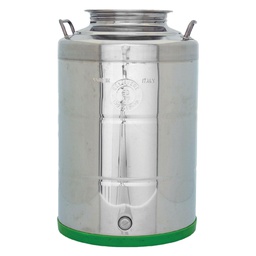 [DFL607313] Contenitore per olio 30 lt in acciaio inox