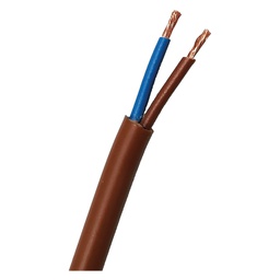 [DFL8077500] Cavo multipolare 2 x 1 mmq marrone