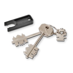[DFL301690] Blocchetto con tre chiavi diritte 92 mm