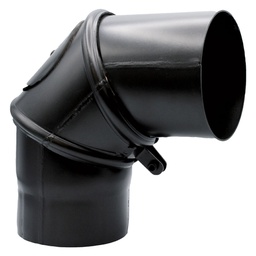 [DFL702334] Gomito in acciaio orientabile ø12 cm 90°