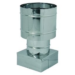 [DFL703567] Fumaio a cappello 32 x 32 cm inox AISI 304