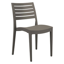 [DFL6129714] Sedia in polipropilene bianco 49x51xh.80