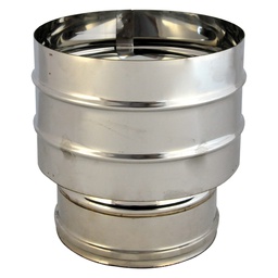 [DFL702671] Fumaio doppia parete antivento Ø 10/15 cm