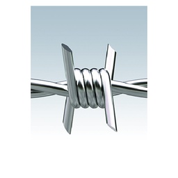 [DFL107508] Filo spinato riccio 100m, acciaio zincato