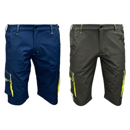 [DFL1067511] Bermuda da lavoro M blu 90% nylon 10% spandex