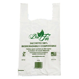 [DFL8035352] Buste shopper compostabili 14 x 50 cm 500 pz
