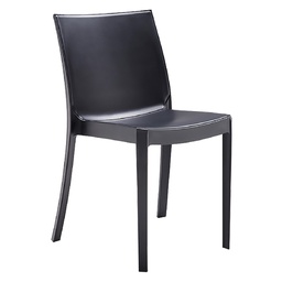 [DFL6129590] Sedia in polipropilene antracite 47x55xh82