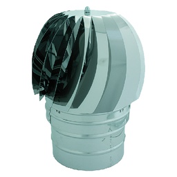[DFL703717] Fumaiolo radiante ø 15 cm in acciaio inox
