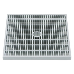 [DFL104357] Coperchio a griglia 55 x 55 cm per pozzetto