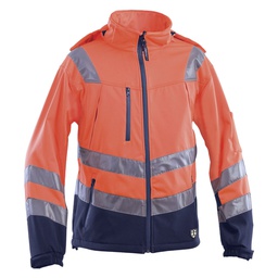 [DFL1066586] Giubbino alta visibilità XXL arancio/blu