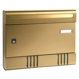 [DFL3130782] Cassetta postale verniciato sabbia 36,5x7x29