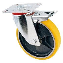 [DFL3146892] Ruota per carrelli 100x25 mm con freno