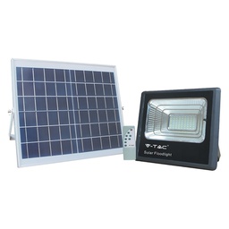 [DFL8088704] Proiettore a led 100W con pannello solare 32,5x28x8,5