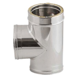 [DFL7026704] Raccordo doppia parete a 'T' 90° ø 13/18 cm