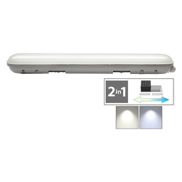 [DFL8088842] Plafoniera doppio tubo LED 1200x100x70 mm