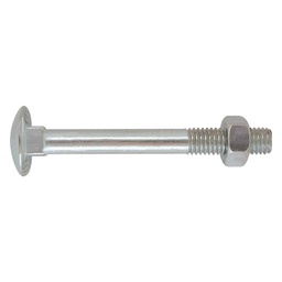 [DFL410254] Bullone zincato 8 x 80 con dado esagonale