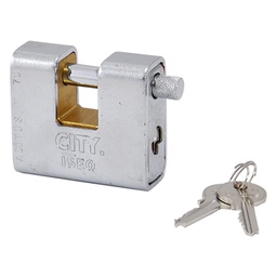 [DFL302341] Lucchetto corazzato 70 mm con 2 chiavi