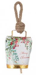 [B0936650] 12x Pendaglio Wendi Campana Merryxmas Bia