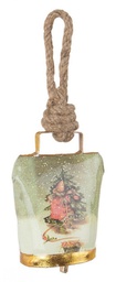 [B0936659] 12x Pendaglio Wendi Campana Pino Verde