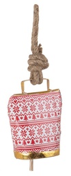 [B0936635] 12x Pendaglio Wendi Campana Tirol Bianco