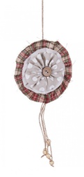 [B0917349] 12x Pendaglio York Coccarda Pois S