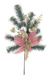 [B0934835] 12x Pick Allyson Poinsettia Rosa