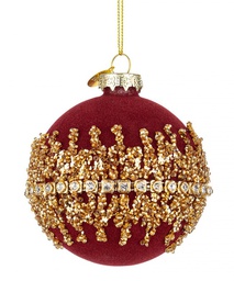 [B0937500] 12x Sfera Vt Luxury Rosso Scuro D80