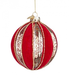 [B0934156] 12x Sfera Vt Velours Rosso D80