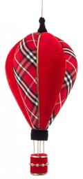 [B0939208] 1x Pendaglio Colyn Mongolfiera Rosso