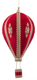 [B0939230] 1x Pendaglio Colyn Mongolfiera Rosso