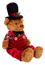 [B0939249] 4x Orso Ralphy Legs Rosso H44