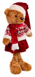 [B0939248] 4x Orso Ralphy Stand Gonna Rosso H40